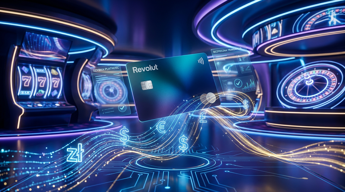 Karta Revolut nad cyfrowym kasynem